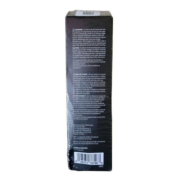 *NEW* LG LT1000P  Replacement Refrigerator Water Filter ADQ74793501, ADQ75795105 - Picture 3 of 6